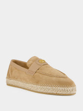 Valentino Garavani Brunito Suede Espadrille Loafers