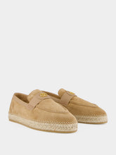 Valentino Garavani Brunito Suede Espadrille Loafers