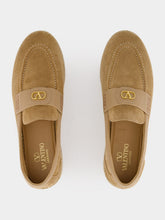 Valentino Garavani Brunito Suede Espadrille Loafers