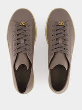 Valentino Garavani Moon Taupe and Green Briar Royco Sneakers