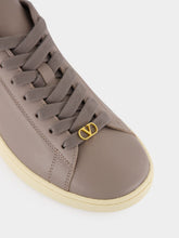 Valentino Garavani Moon Taupe and Green Briar Royco Sneakers