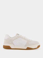 Valentino Garavani White Sparry Split Leather and Nappa Sneakers