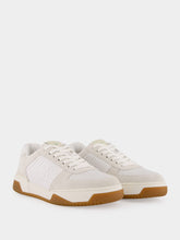 Valentino Garavani White Sparry Split Leather and Nappa Sneakers