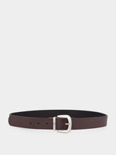 Valentino Garavani Reversible Black and Oak Belt