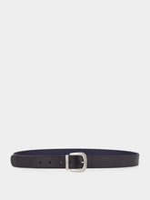 Valentino Garavani Reversible Black and Marine Belt
