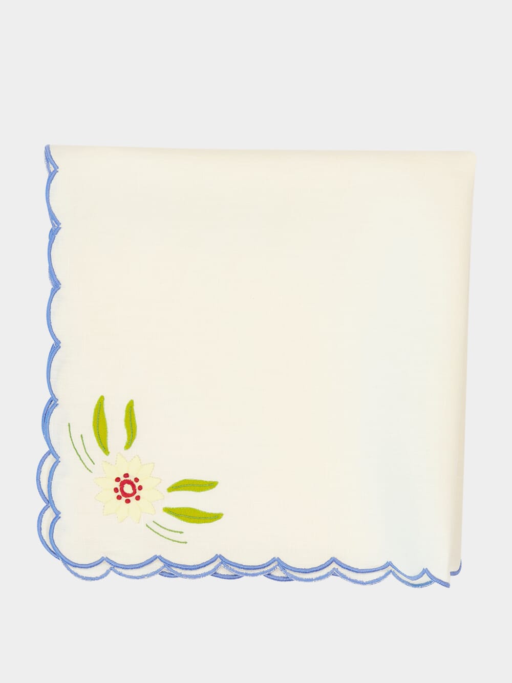 Hand Embroidered Machico Linen Napkin