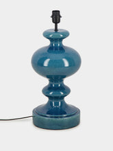 House of Capricorn Cardosas Blue Ceramic Lamp Base