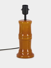 House of Capricorn Bambu Yellow Ceramic Lamp Base