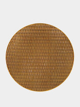 House of Capricorn Palha Camel Ceramic Charger