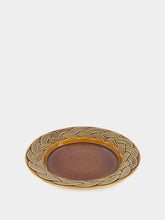 House of Capricorn Vime Brown Ceramic Dessert Plate