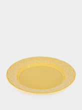 House of Capricorn Vime Yellow Ceramic Dinner Plate