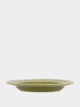 House of Capricorn Vime Green Ceramic Dinner Plate