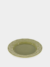 House of Capricorn Vime Green Ceramic Dessert Plate