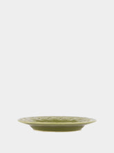 House of Capricorn Vime Green Ceramic Dessert Plate