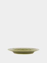 House of Capricorn Vime Green Ceramic Dessert Plate