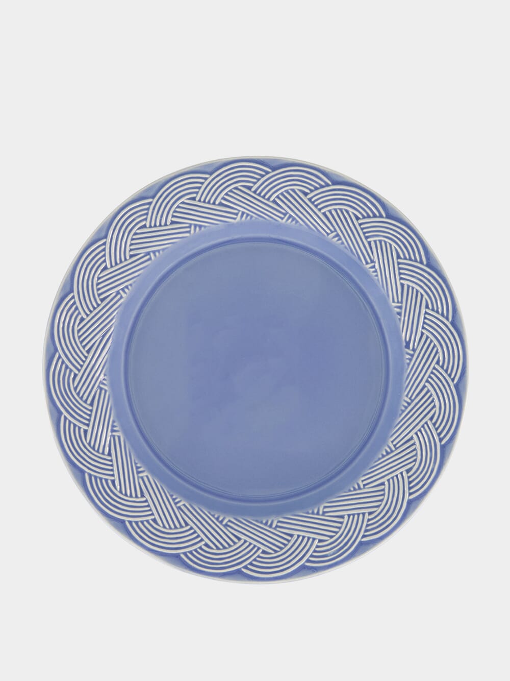 Vime Blue Ceramic Dinner Plate