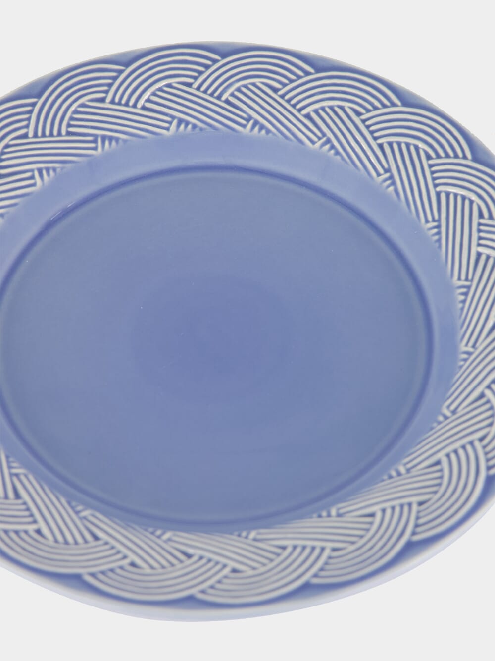 Vime Blue Ceramic Dinner Plate