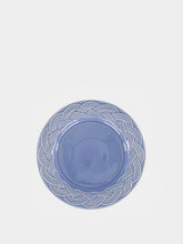 House of Capricorn Vime Blue Ceramic Dessert Plate