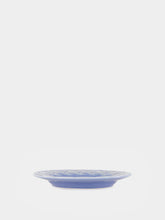 House of Capricorn Vime Blue Ceramic Dessert Plate