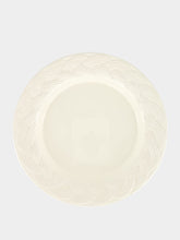 House of Capricorn Vime White Ceramic Dinner Plate
