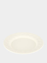 House of Capricorn Vime White Ceramic Dinner Plate