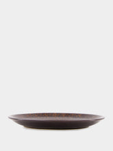 House of Capricorn Tartaruga Brown Ceramic Dinner Plate