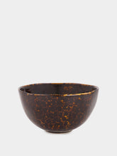 House of Capricorn Tartaruga Brown Ceramic Bowl