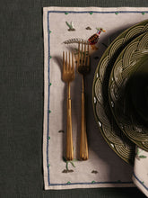 House of Capricorn Castro Gold Stainless Steel 18/10 Dessert Fork