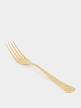 House of Capricorn Borgonha Gold Stainless Steel 18/10 Dessert Fork