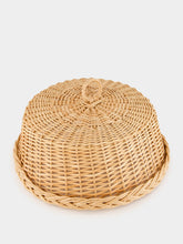 House of Capricorn Handmade Vitória Natural Wicker Cloche