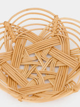 House of Capricorn Handmade Vitória Natural Wicker Small Bread Basket