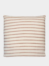 House of Capricorn Handmade Carlota Bordeaux Cotton and Linen Cushion