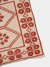 House of Capricorn Handmade Inês Brick Cotton and Linen Cushion