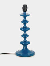 House of Capricorn Freixo Blue Wood Lamp Base