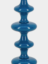 House of Capricorn Freixo Blue Wood Lamp Base