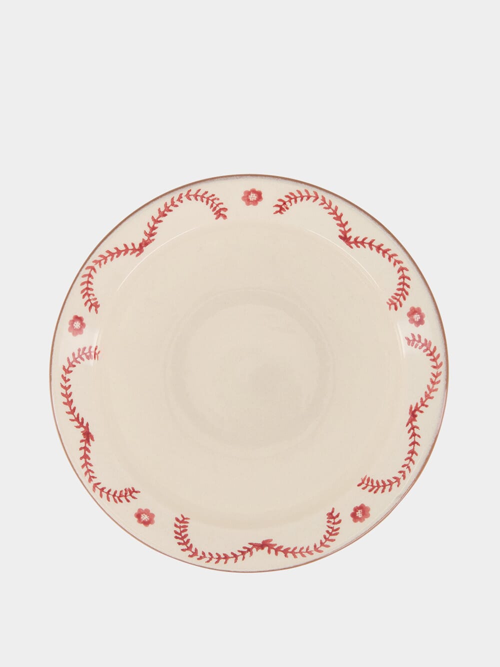 Handmade Viana Red Sandstone Soup Plate