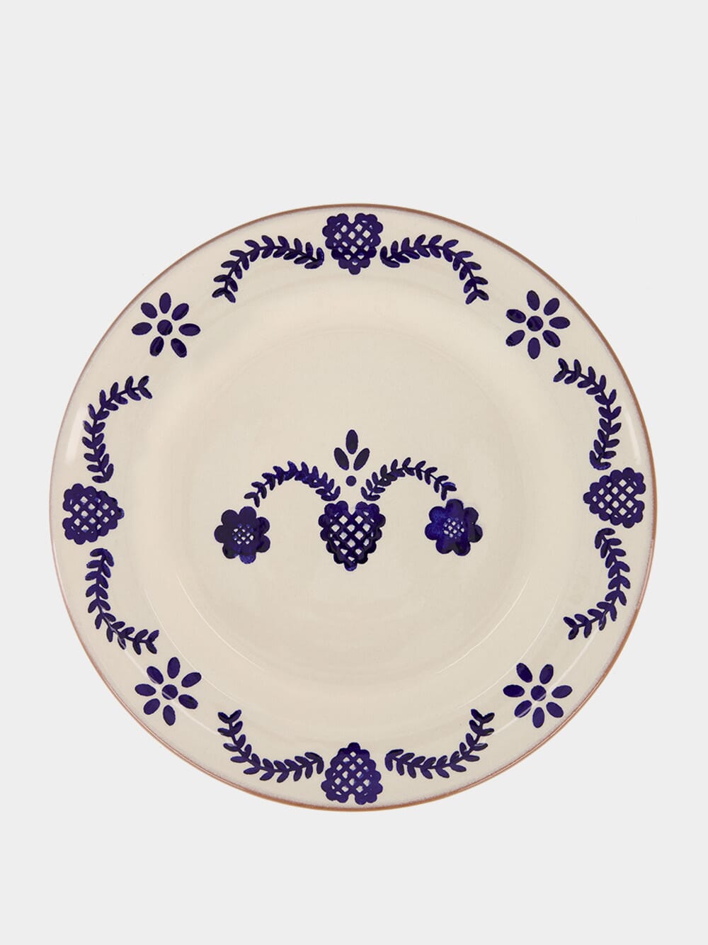 Handmade Viana Blue Sandstone Dinner Plate