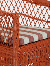 House of Capricorn Handmade Furnas Brick Wicker Armchair