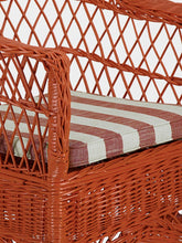 House of Capricorn Handmade Furnas Brick Wicker Armchair