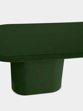 House of Capricorn Amendoeira Green Lacquered Wood Dining Table