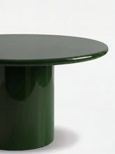 House of Capricorn Amendoeira Green Lacquered Wood Round Dining Table