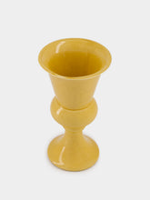 House of Capricorn Florbela Yellow Ceramic Small Vase