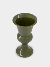 House of Capricorn Florbela Green Ceramic Small Vase