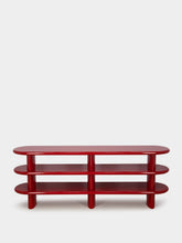 House of Capricorn Amendoeira Sideboard Red Lacquered Wood