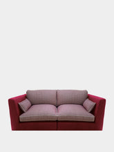 House of Capricorn Dinis Bordeaux Linen Right Arm Module Sofa
