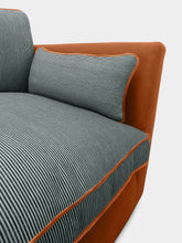 House of Capricorn Dinis Brick Linen Right Arm Module Sofa