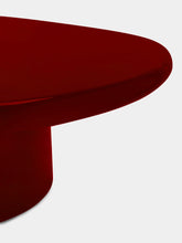 House of Capricorn Amendoeira Red Lacquered Wood Coffee Table
