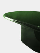 House of Capricorn Amendoeira Green Lacquered Wood Coffee Table