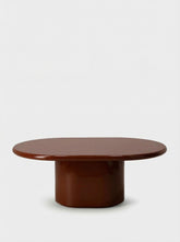 House of Capricorn Amendoeira Brick Lacquered Wood Coffee Table