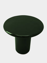 House of Capricorn Amendoeira Green Lacquered Wood Side Table